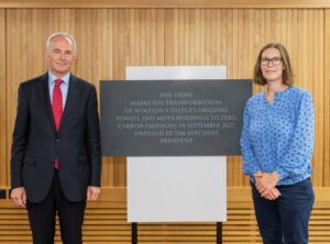 Launch of Wolfson College zero carbon strategy